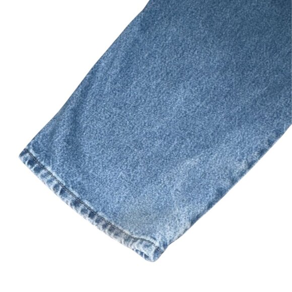 Wrangler Mens Regular Fit Denm Jeans-Medium Wash-46X30-GUC - Picture 7 of 8